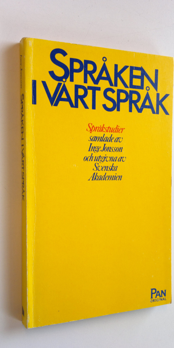 Inge Jonsson : Språken i vårt språk