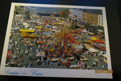 VAASA MARKKINAT KÄYTTÄMÄTÖN POSTIKORTTI