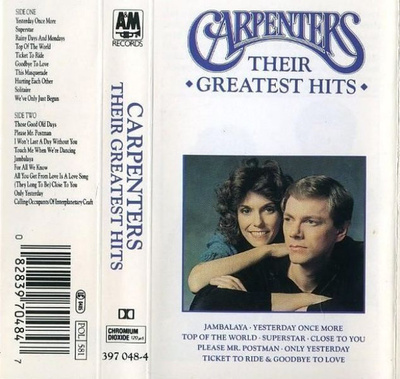 Carpenters – Their Greatest Hits C-kasetti