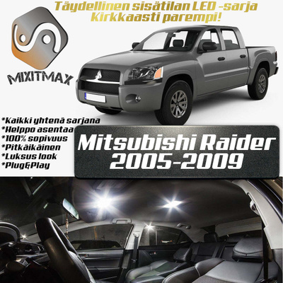 Mitsubishi Raider 2005-2009 Sisätilan LED-sarja 