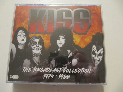 Kiss The Broadcast Collection 1974 - 1988 4 * CD Boxi