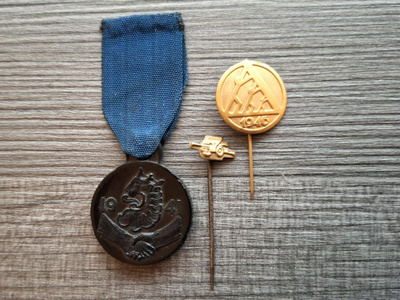 Keräystalkoo mitali, Panssarimarkka- ja Rakentajamerkki