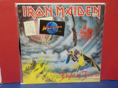 IRON MAIDEN - FLIGHT OF ICARUS EX-/VG+ 12 MAXI