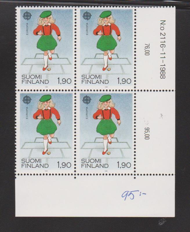 1989 Eurooppa 1,90 mk ** nro 4-lö
