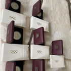 olympia 1896-1996 hopeasarja 10kpl 925 hopea - pikkukuva 5