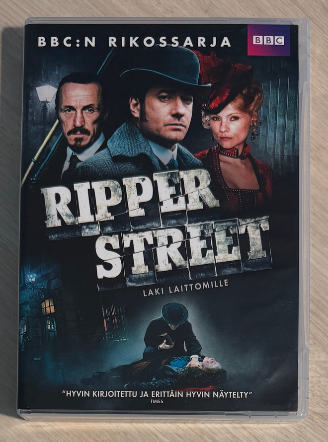 Ripper Street: Kausi 1 (3DVD) Matthew Macfadyen