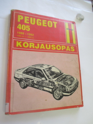 PEUGEOT 405 korjausopas