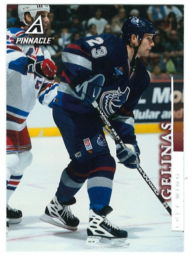 97-98 Pinnacle #168 Martin Gelinas
