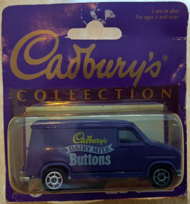 Dodge Ram 5.2 V8 Van 4D 1991 Dairy Milk Majorette 1:65