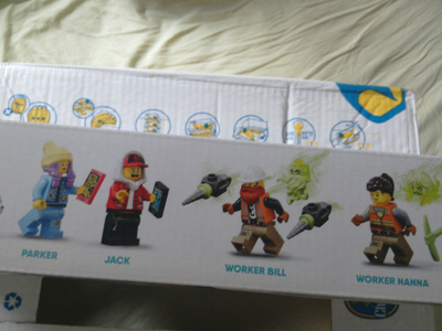 Lego koulubussi