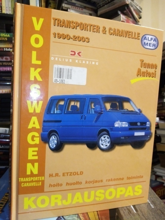 AUTON KORJAUSKÄSIKIRJA VW TRANSPORTER & CARAVELLE