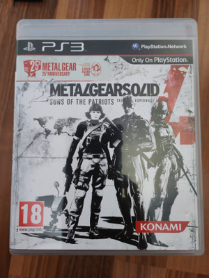 Metal Gear Solid 4 PS3 PAL