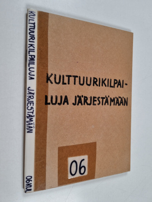 Kulttuurikilpailuja järjestämään : Ohjeita kulttuurikilpa...