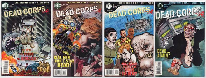DEAD CORPSe 1-4 of 4  (DC/Helix; 1998)