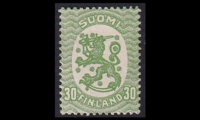 100 ** M-17 30p vihreä (1921)