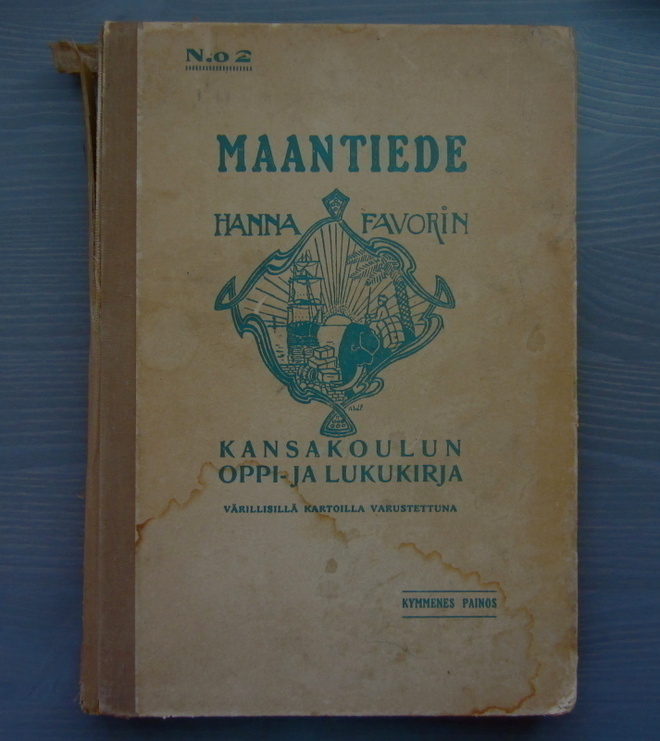 Hanna  Favorin:  Maantiede  N.o 2, 1919