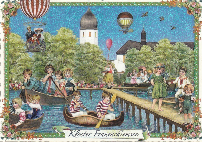 Luostari Frauenchiemsee (Tausendschön-kortti)