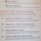 KUNTO PLUS LEHTI 5 / 1995 SISÄLTÖSIVUT 3 JA 4 - pikkukuva 3