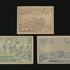 Itävalta Notgeld 10, 20, 50 Heller, Mining 1920 - pikkukuva 1