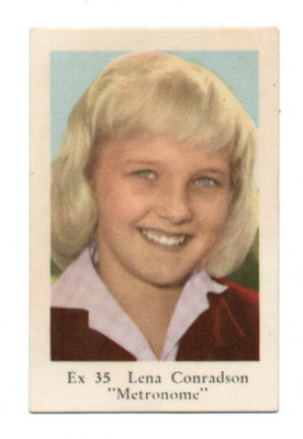 Purkkakuva Ex n:o 35 LENA CONRADSON "Metronome"