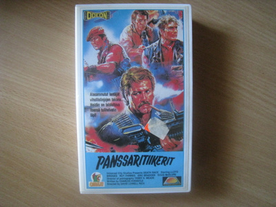 PANSSARITIIKERIT (death race) vhs