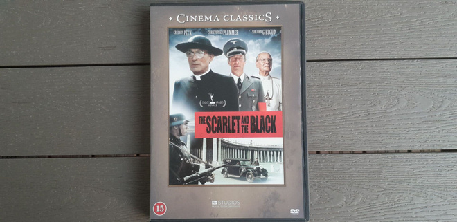 DVD: The Scarlet And The Black (Gregory Peck 1983/2012)