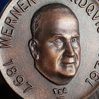 Mitali rasiassa Werner V Lindqvist 1897-1976 Annettu Upseeri - pikkukuva 1