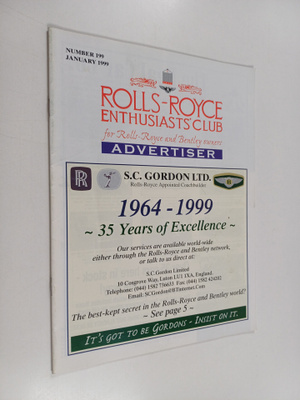 Rolls-Royce enthusiasts' club for Rolls-Royce and Bentley...