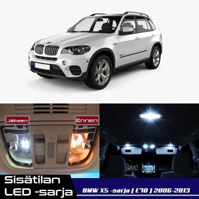 BMW X5 (E70) Sisätilan LED-sarja 20-osainen