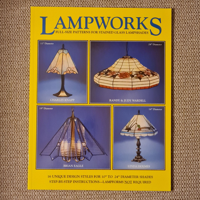 Lampworks Full Size Patterns for Stained Glass Lampshades