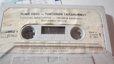 c-kasetti Teuvo Varis - Ruma Osku 1984