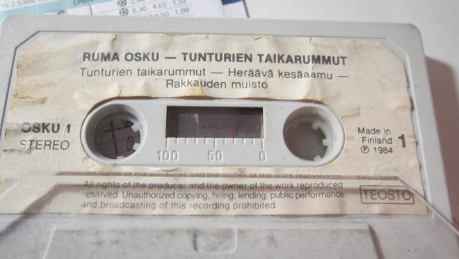 c-kasetti Teuvo Varis - Ruma Osku 1984