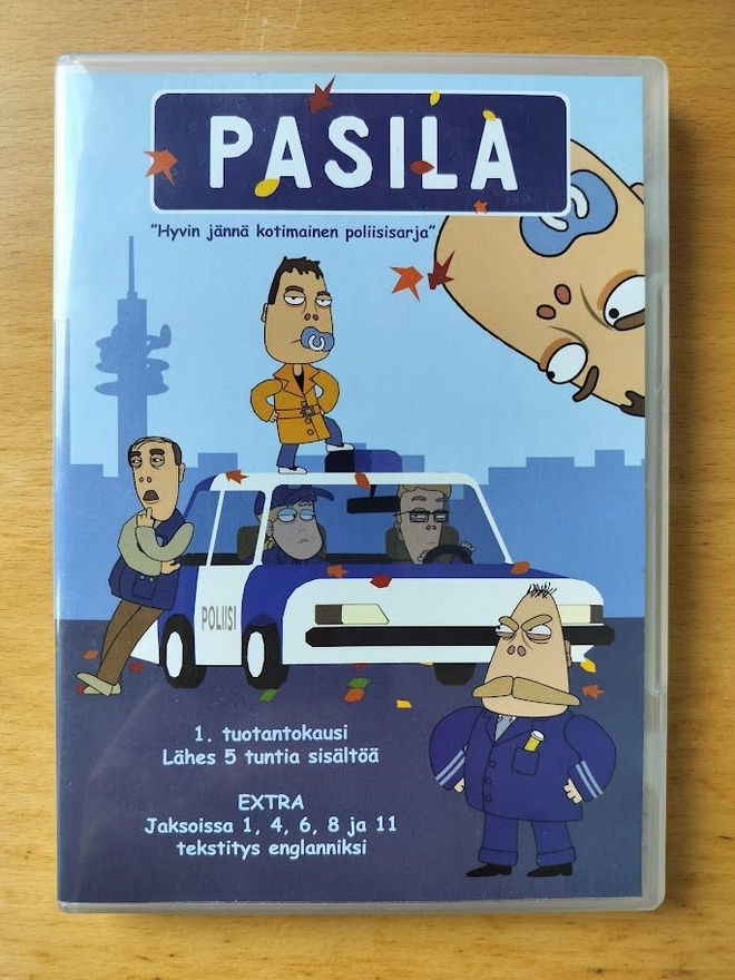 PASILA 1. tuotantokauden DVD
