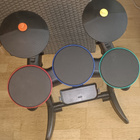 BandHero Wireless Drum Kit Controller For Nintendo Wii - pikkukuva 1