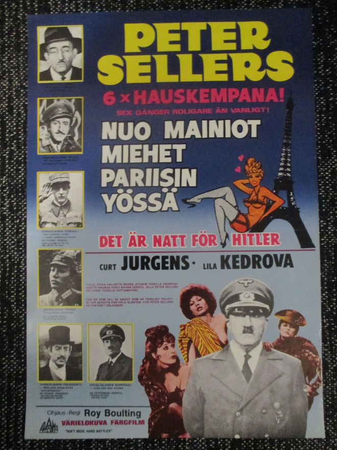 Nuo mainiot miehet Pariisin yössä (1973) - elokuvajuliste