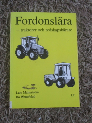 FORDONSLÄRA -traktorer och redskapsbärare