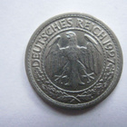 Saksa Weimar 50 pf 1927 J - pikkukuva 1