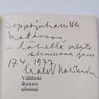 Kalevi Rahikainen : Välähtää ikuinen silmissä (signeeratt... - pikkukuva 3