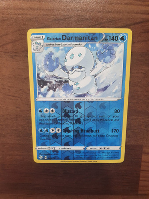 Pokemon Galarian Darmanitan 044/189 Reverse holo Rare