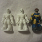 Marvel Hahmot 3 kpl / 4 cm korkeita - pikkukuva 1