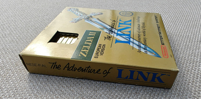 NES: Zelda II: The adventure of the Link, EEC/SCN (small box