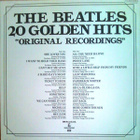 THE BEATLES - 20 GOLDEN HITS - pikkukuva 2