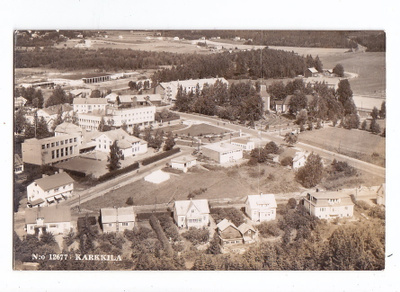 VANHA Postikortti Karkkila 1950-l Karhumäki