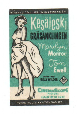 Porin Tulitikkutehdas Kesäleski, Marilyn Monroe