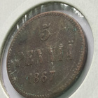 Ikäiseksekseen ok hyvä! 5 PENNIÄ 1867, Kts! - pikkukuva 3