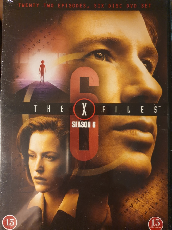 X-Files Salaiset kansiot Kausi 6 DVD UUSI