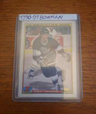 1990-91 Bowman -Hat Tricks