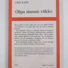 Uwe Kant : Olipa muuan viikko - pikkukuva 2