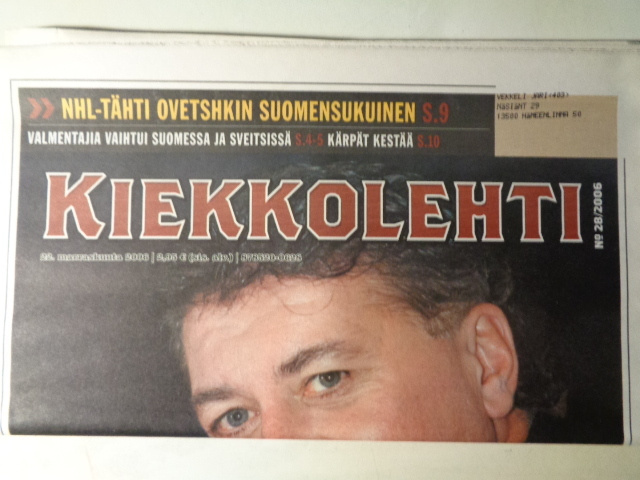 Kiekkolehti Nro 28/2006 (24.11)