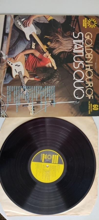 Status Quo : Golden Hour Of vinyyli LP